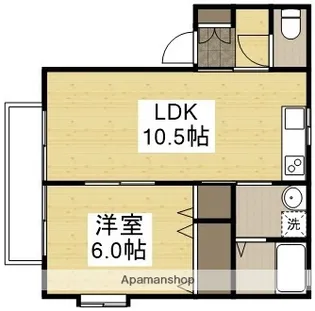 バラティエ【2階】の間取り