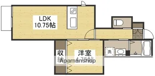 フォルティス中庄【1階】の間取り