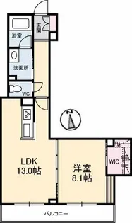 シャーメゾンプレシャス【3階】の間取り