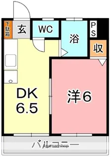 倉敷イーストコーポ【3階】の間取り