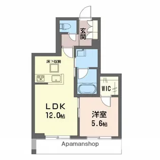 カーメスト【1階】の間取り