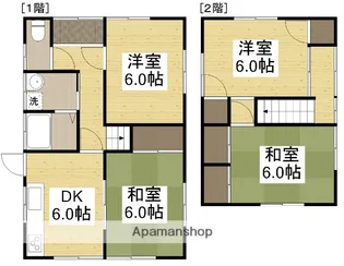 岡山県倉敷市大島【一戸建】の間取り