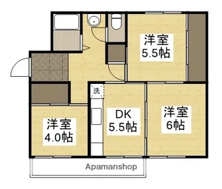 グランベルグ倉敷【505号室】の間取り