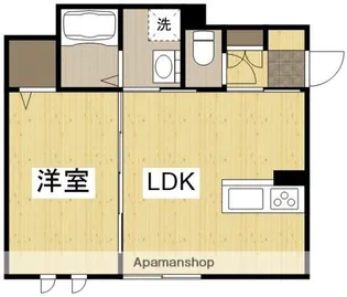 Moanarte(モアナルテ)【1階】の間取り