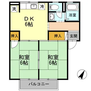 ドリーム神田【1階】の間取り