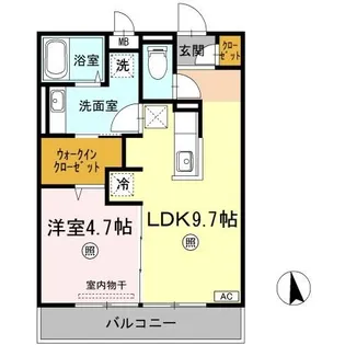 アースガーデンSOJA【1階】の間取り