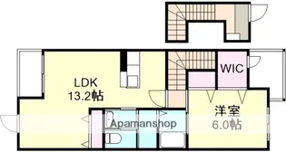 サンクレストA【2階】の間取り