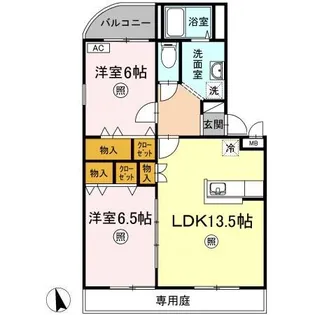 レーベンソフィア・グレイスソフィア グレイスソフィア【1階】の間取り