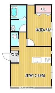 azul(アズール)【1階】の間取り