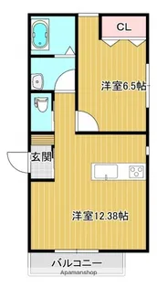 azul【2階】の間取り