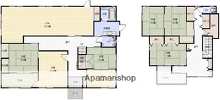 岡山県倉敷市黒崎【一戸建】の間取り