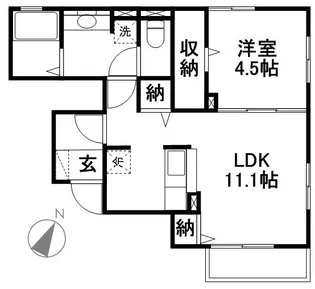アンデルセン ハウス−Ⅱ【1階】の間取り