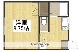 ハイコーポ二子【2階】の間取り