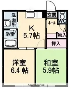 グランセフィラ A棟【1階】の間取り