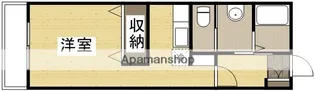 オーキッドバーン【305号室】の間取り