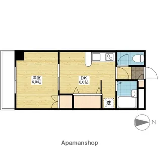 パーク三同【1階】の間取り