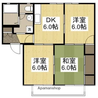 モトリス・光町 B棟【1階】の間取り