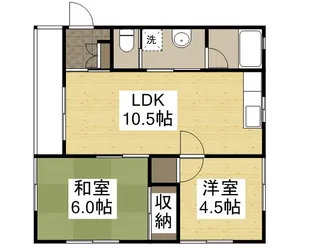 シャリテホサキ【2階】の間取り