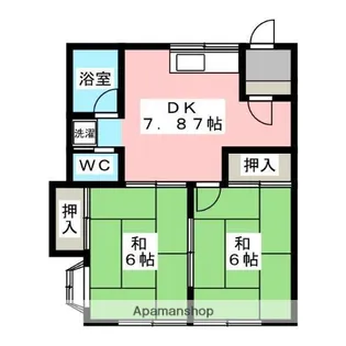 シエントリー胡摩田【1階】の間取り