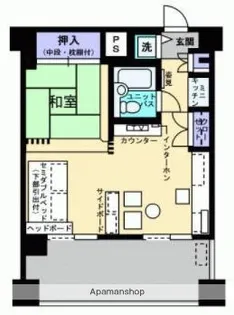 アルファコンフォート岡山【9階】の間取り