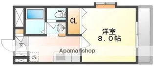 アルペジオ富町【3階】の間取り