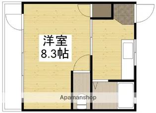 サンジェルマン富田町【4階】の間取り