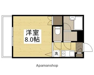 プリメゾン岡山南方【103号室】の間取り
