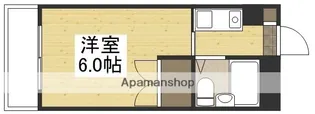 CASA大元【403号室】の間取り