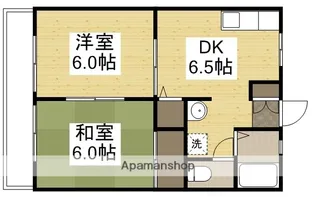 サンシティ【2階】の間取り