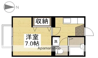 シャイン117【203号室】の間取り