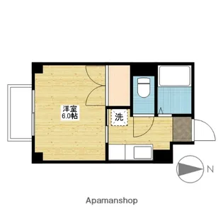 リバーサイド幸和【1階】の間取り