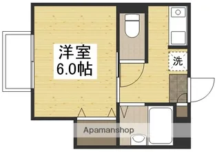 プレジィール京山【1階】の間取り