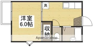 藤田コーポⅠ【2階】の間取り