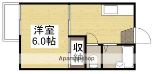 藤田コーポⅠ【106号室】の間取り