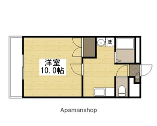 サニーコスモⅡ【1階】の間取り