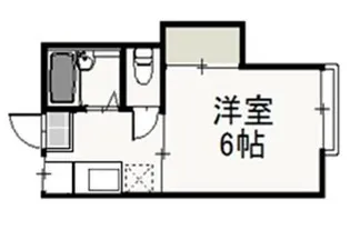 コーポ大野辻【2階】の間取り