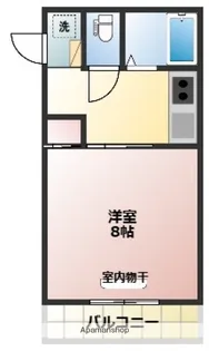 パークプレイス西川原Ⅱ棟【217号室】の間取り