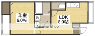 セントラル壱番館【2階】の間取り