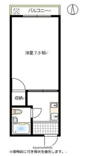 プレアール東古松【4階】の間取り