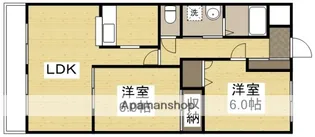 カサブランカ奥田【302号室】の間取り
