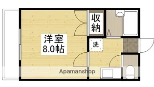 北村ビルSEED21 C棟【336号室】の間取り