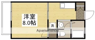 ステップインタケチ【201号室】の間取り