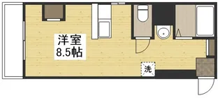 サーパス大供【6階】の間取り