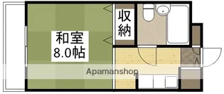 サンライズ津島京町【2階】の間取り