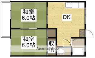 三和ハイツ【1階】の間取り