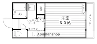 ラピスラズリー88【2階】の間取り
