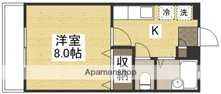 ヴェルデ大元駅前【105号室】の間取り