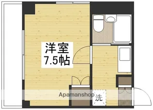 ベンハウス大供【7階】の間取り