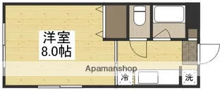 リヴラン弓之町【1階】の間取り
