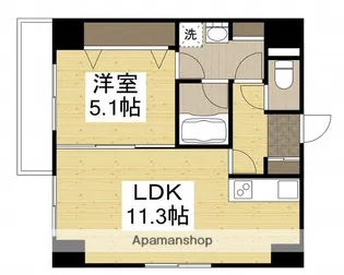 OWLSTYLE KANDACHO【806号室】の間取り
